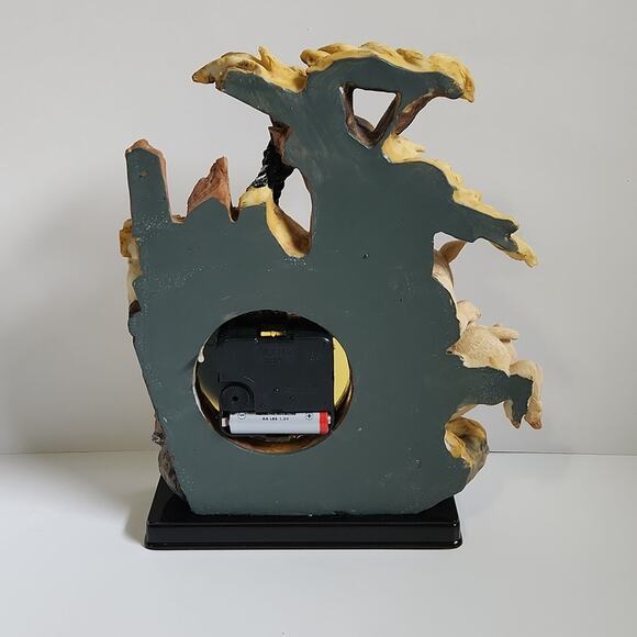 American Farm Collection Pig Quartz Clock Carotts Corn Country Prairie Mantel - Picture 2 of 10